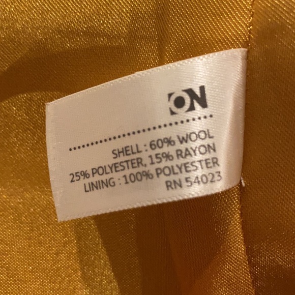 Old Navy 3/4 Sleeve Double-breasted Belted Pea Coat - Picture 6 of 6